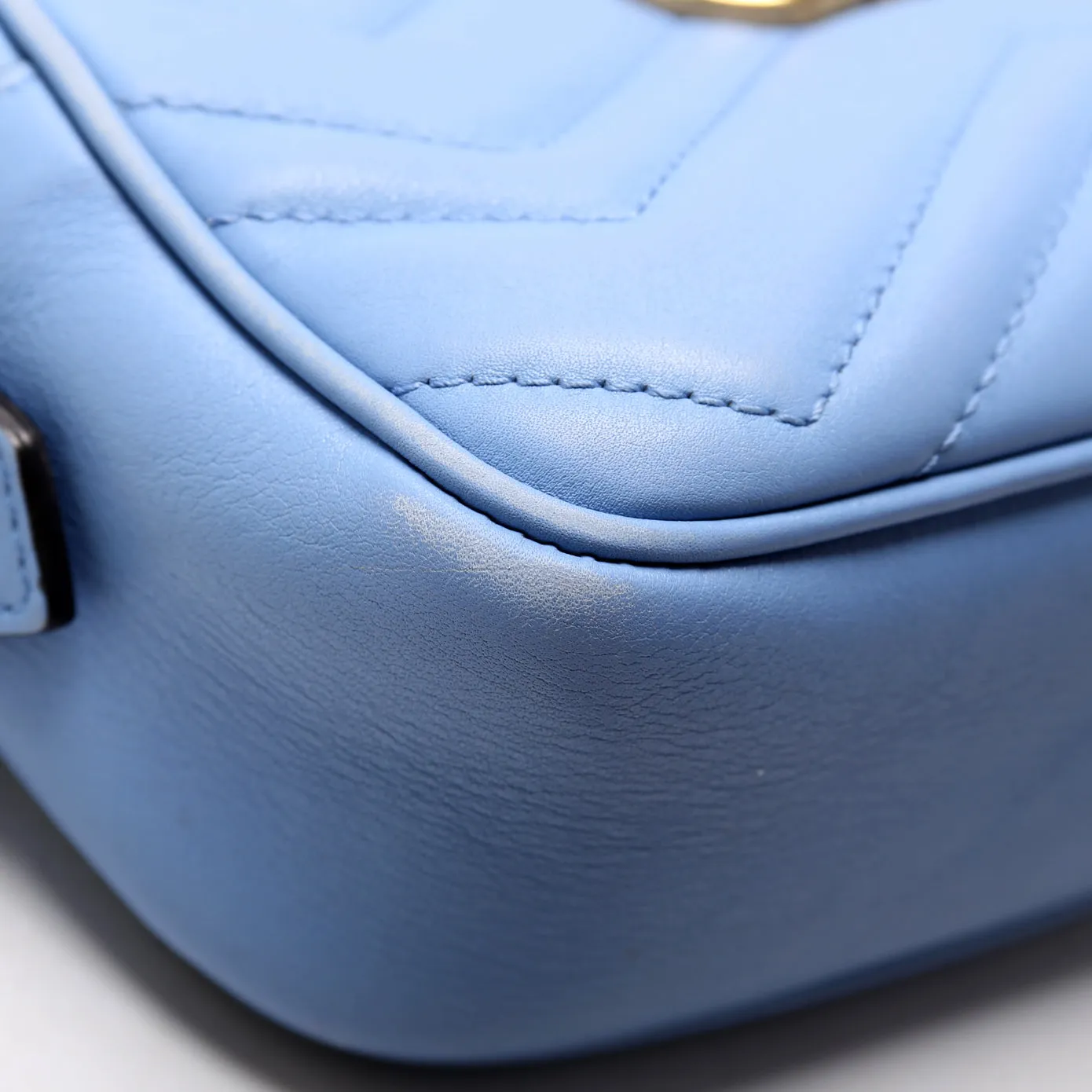 448065 Marmont Mini Camera Bag Blue