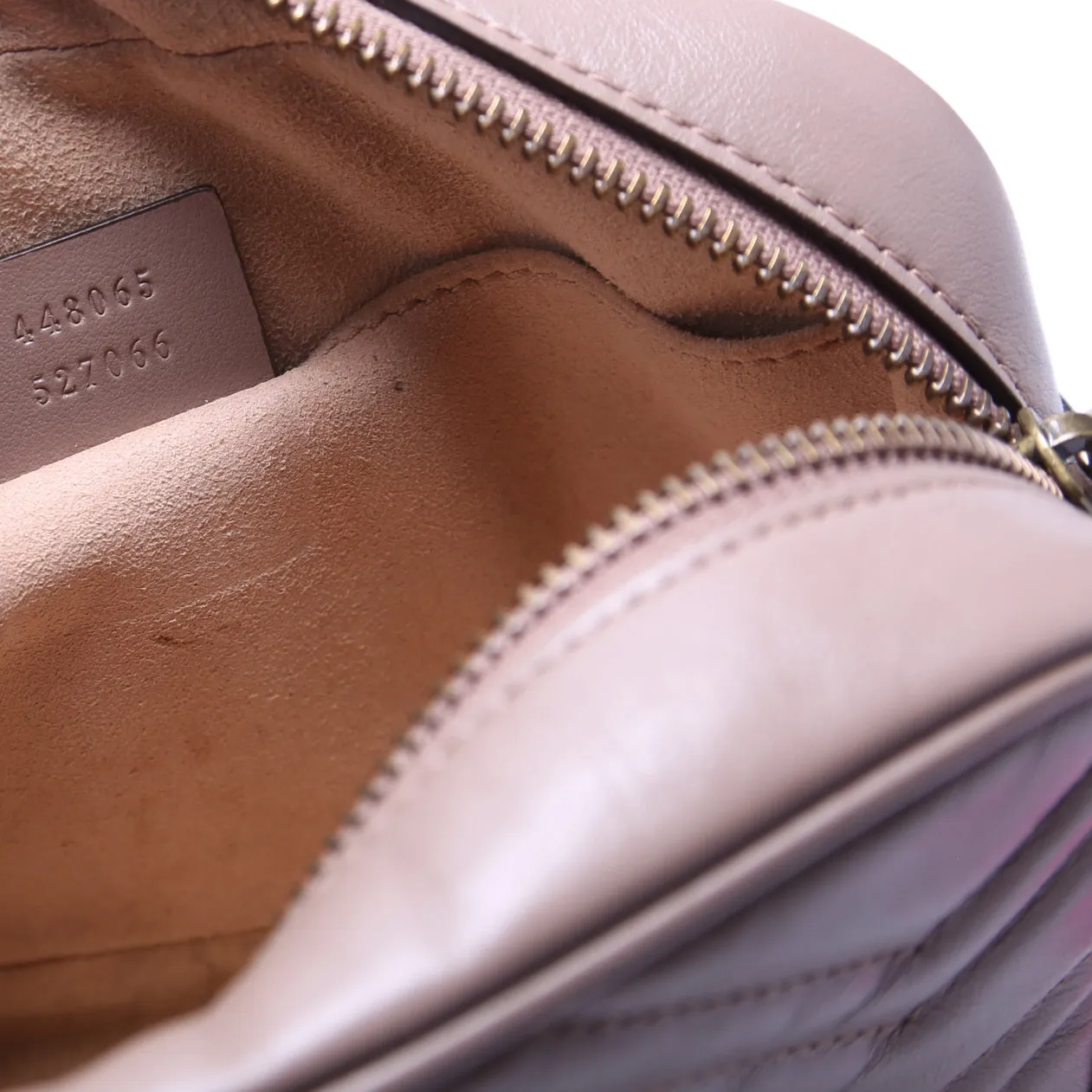 448065 Marmont Mini Camera Bag Nude