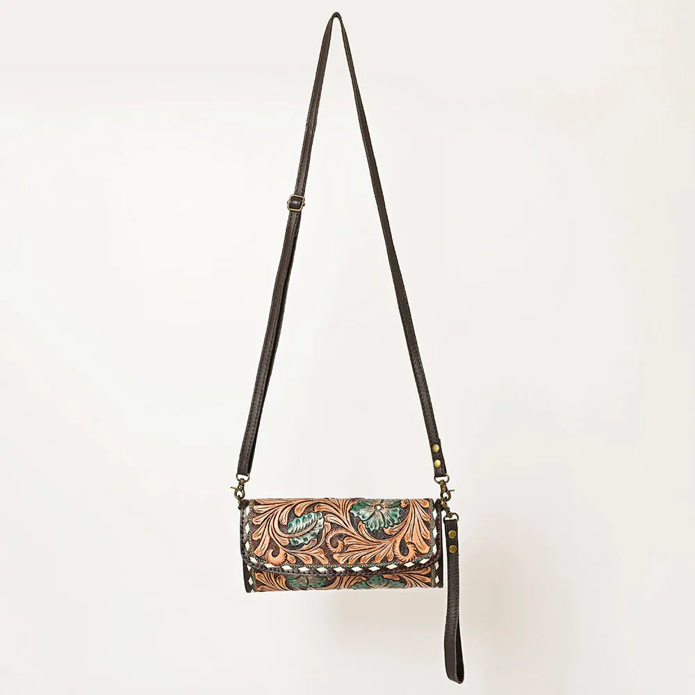 ADBGA489 American Darling Hand Tooled Genuine Leather Women Bag Western Handbag Purse