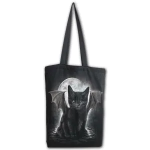 BAT CAT Bag 4 Life Canvas Long Handle Tote Bag