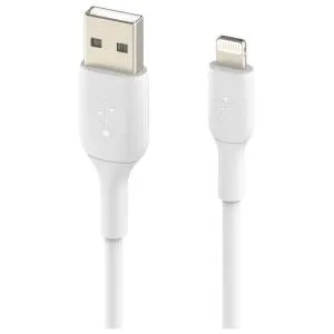 Belkin BoostCharge Lightning to USB-A Cable 1M, White