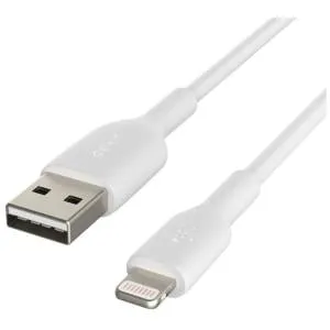 Belkin BoostCharge Lightning to USB-A Cable 1M, White