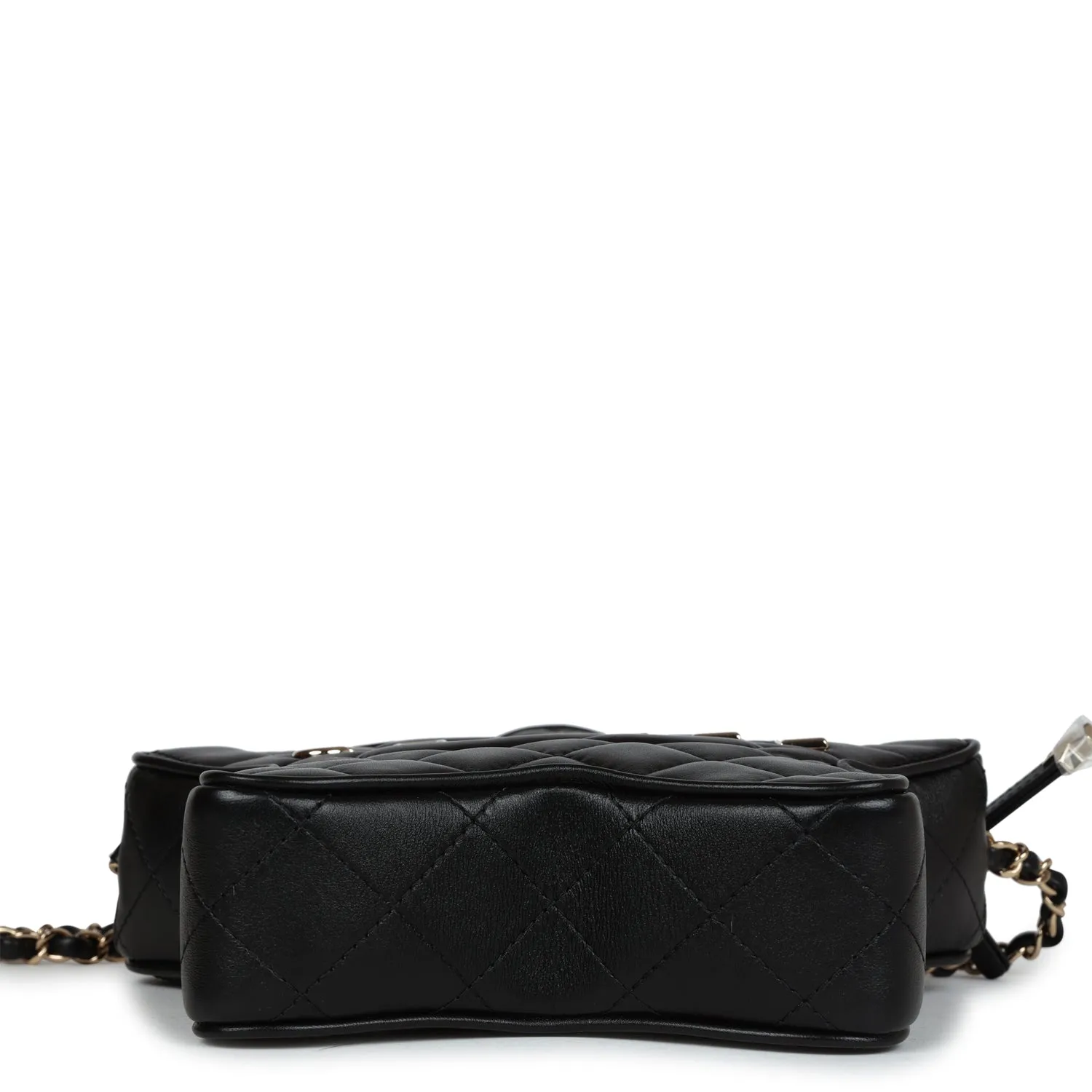 Chanel Star Bag Black Lambskin Light Gold Hardware
