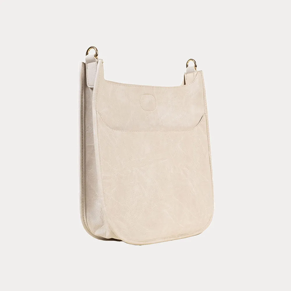 Classic Vegan Leather Messenger