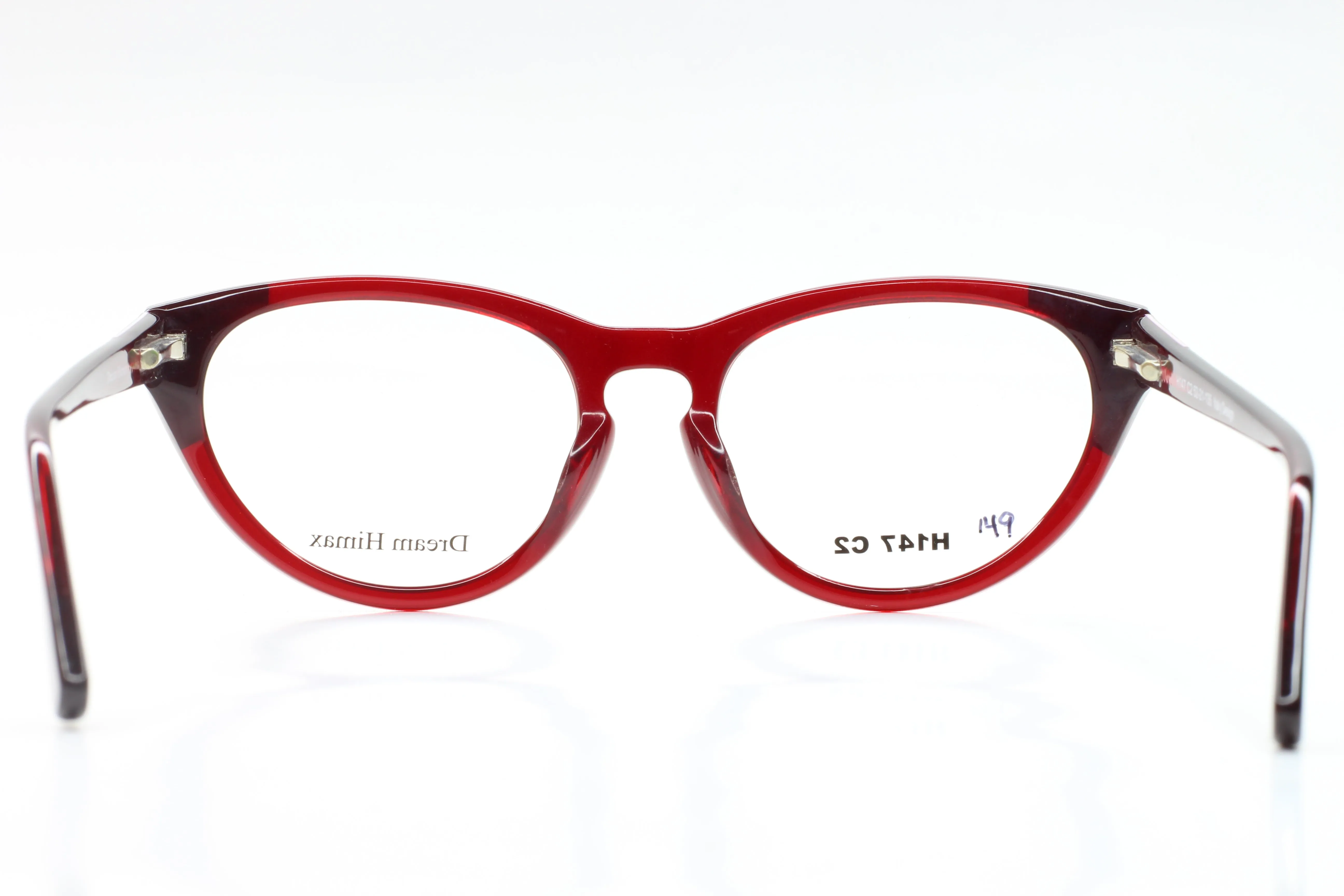 Dream Himax H147 Burgundy Pink Designer Eyeglasses -Wo