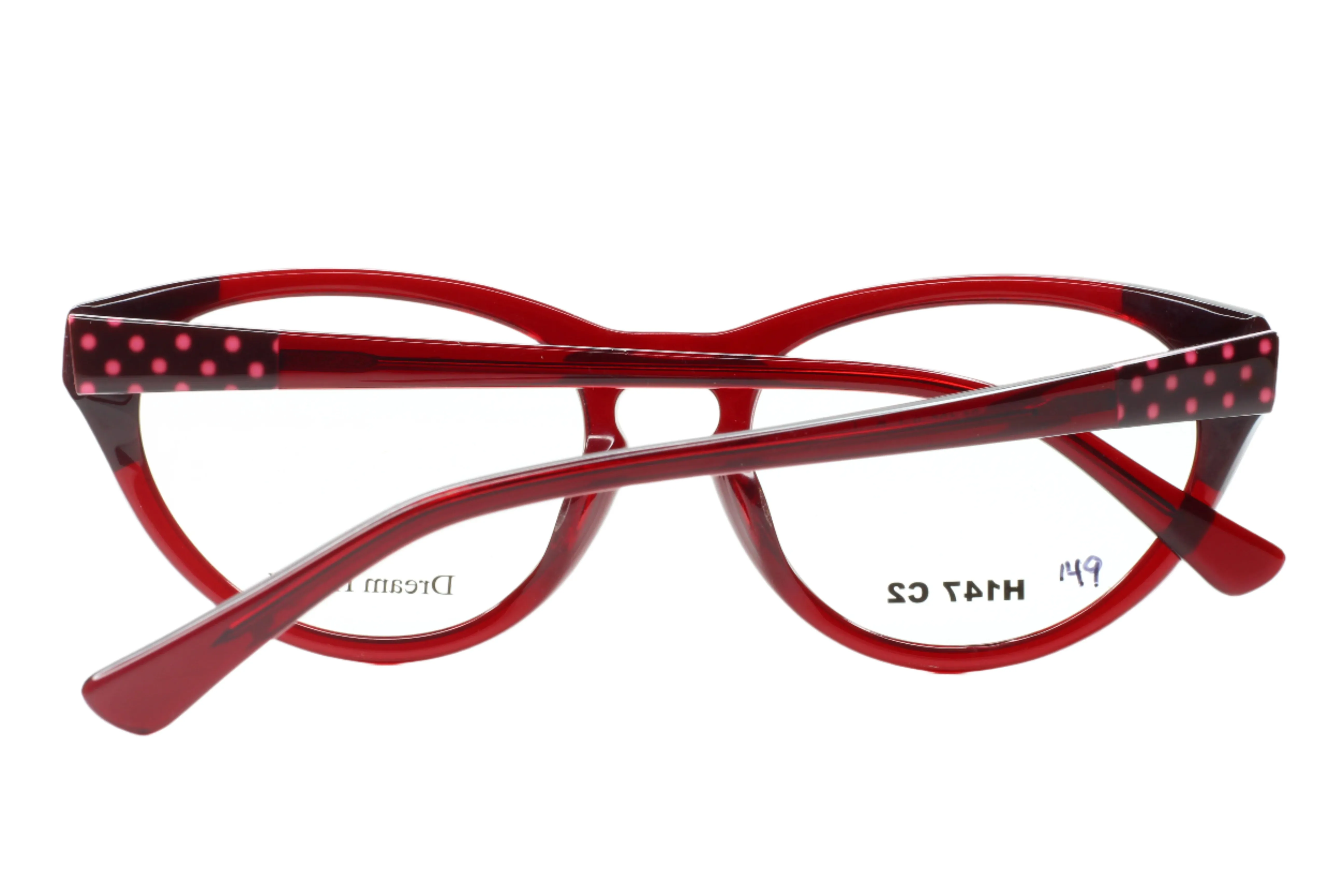 Dream Himax H147 Burgundy Pink Designer Eyeglasses -Wo