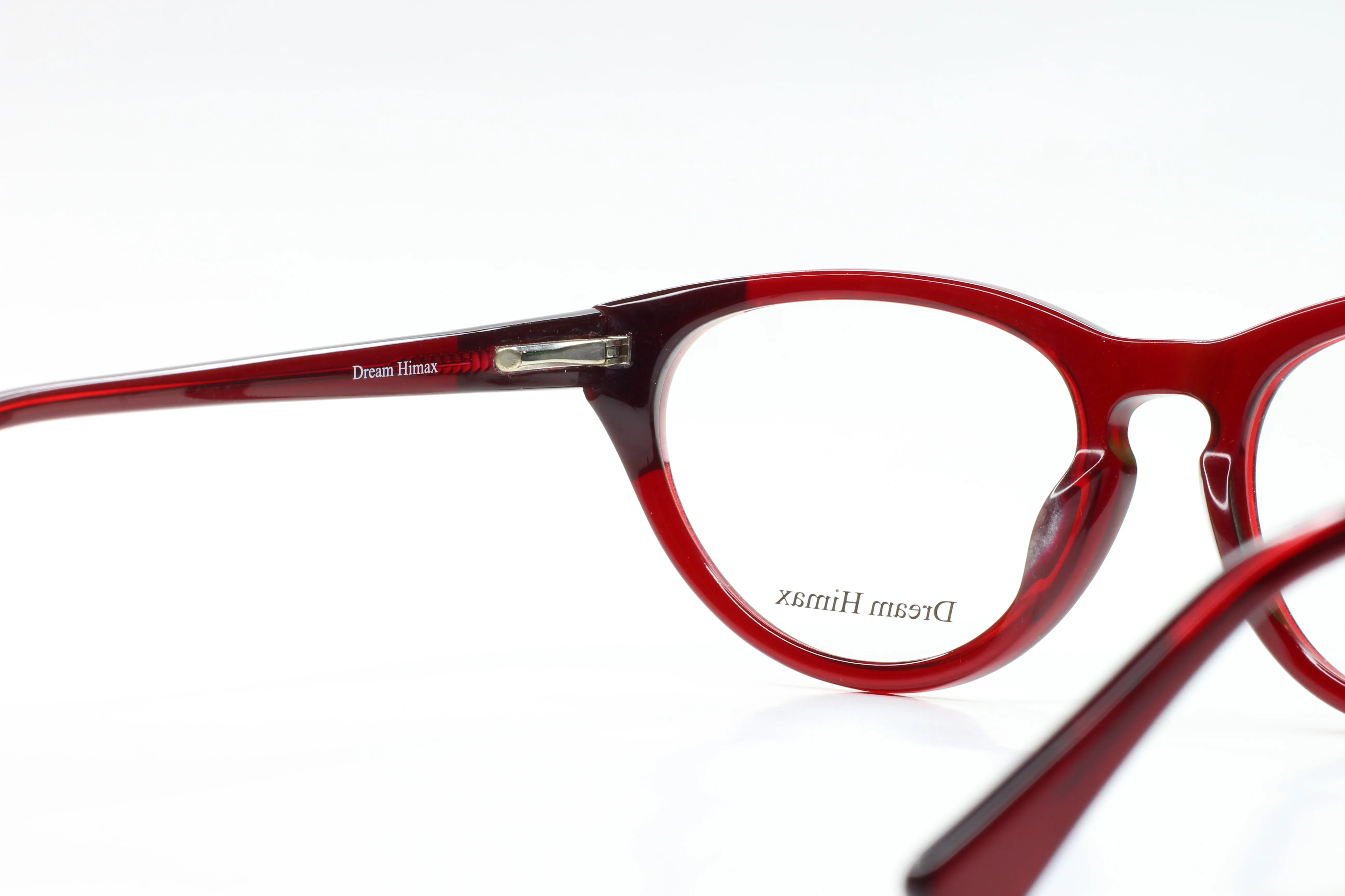 Dream Himax H147 Burgundy Pink Designer Eyeglasses -Wo