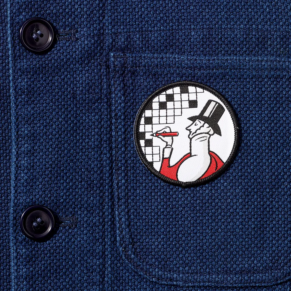 Embroidered Eustace Patch, Puzzles Edition