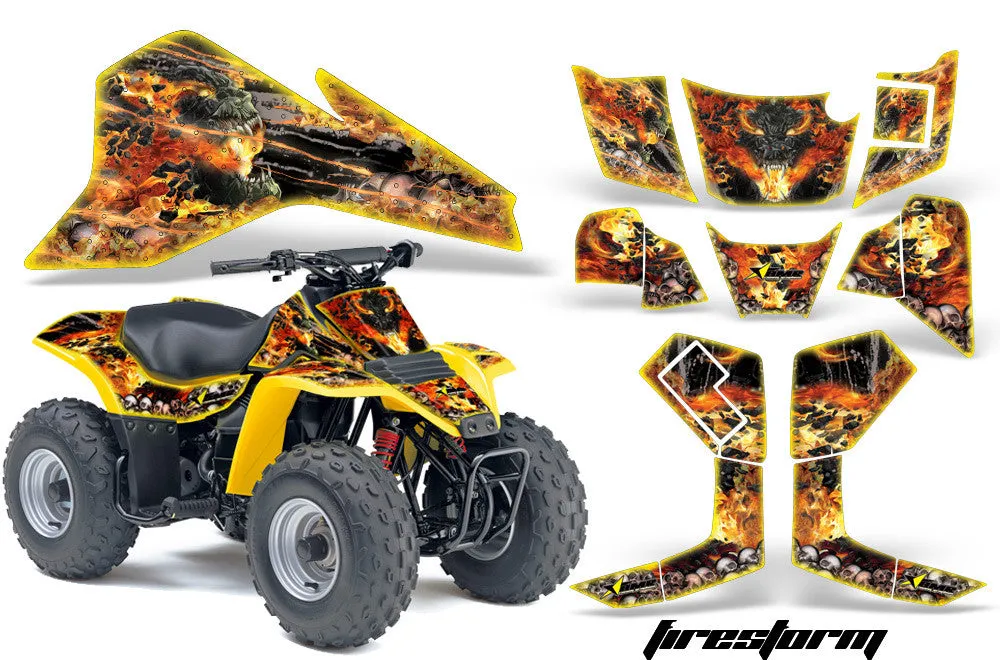 Kawasaki KFX 80 Graphics
