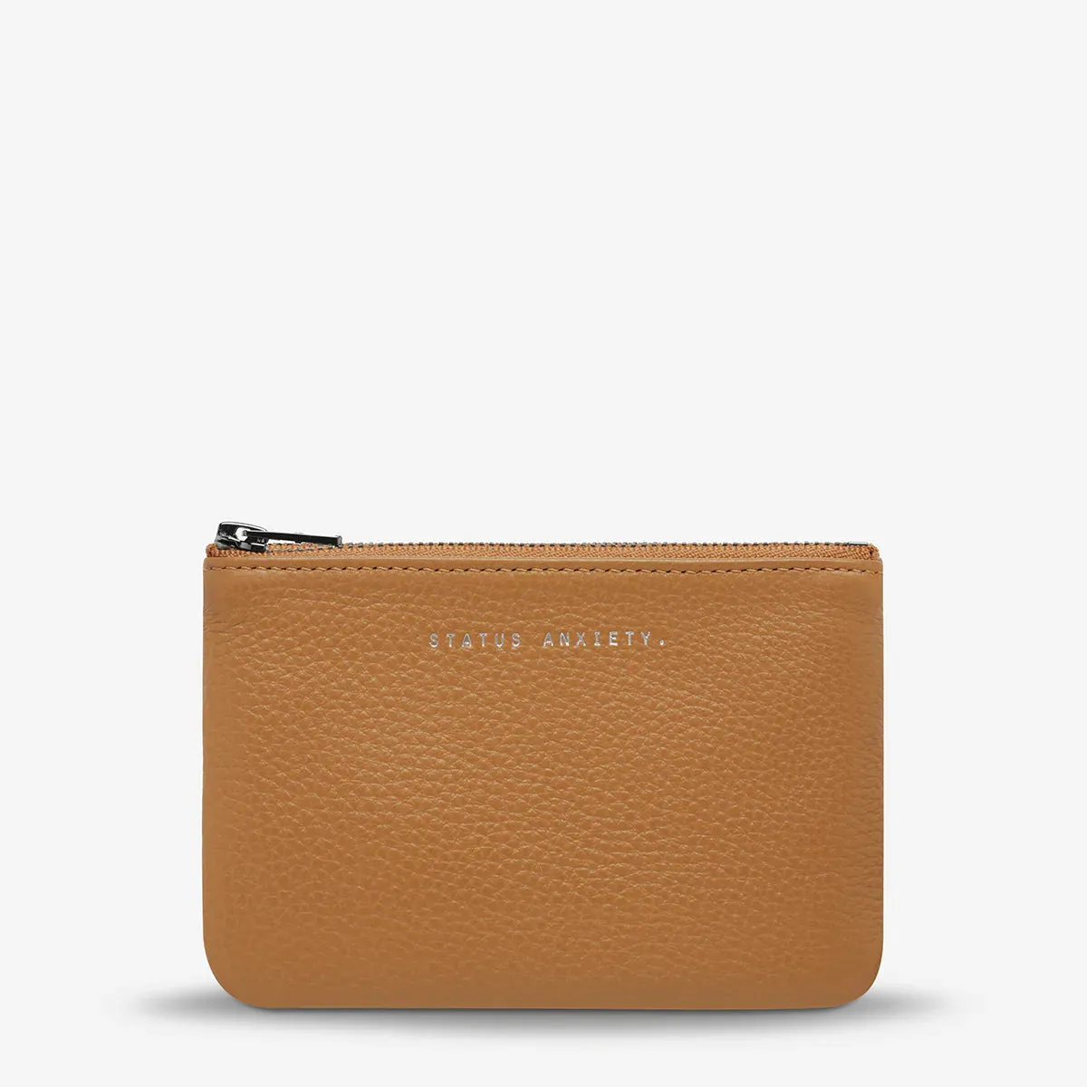 Status Anxiety Change It All Leather Pouch - Tan