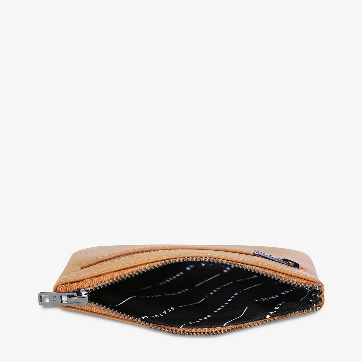 Status Anxiety Change It All Leather Pouch - Tan