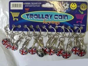 Trolley Coin Union Jack