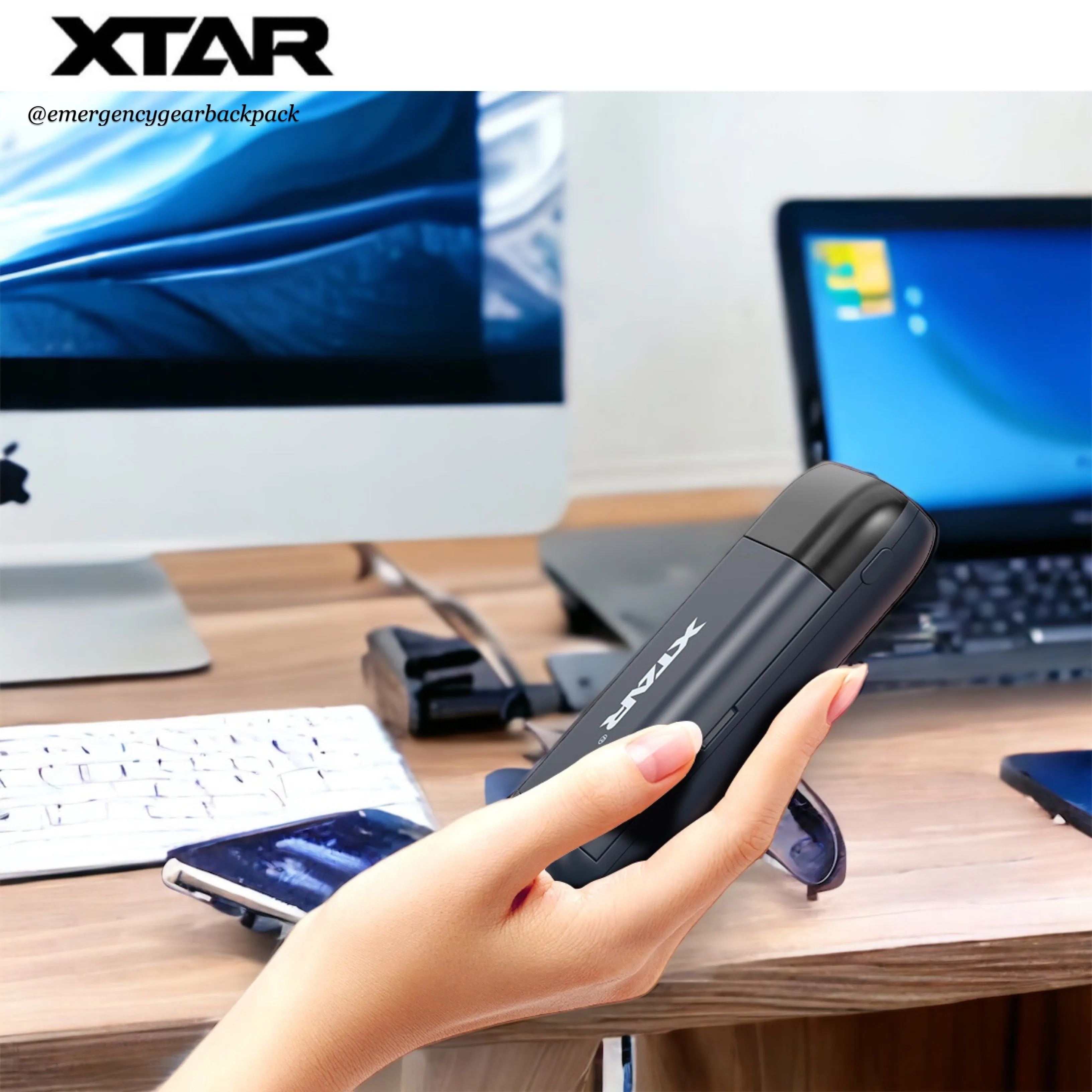 XTAR PB2SL Portable Battery Charger & Power Bank QC3.0 & PD3.0