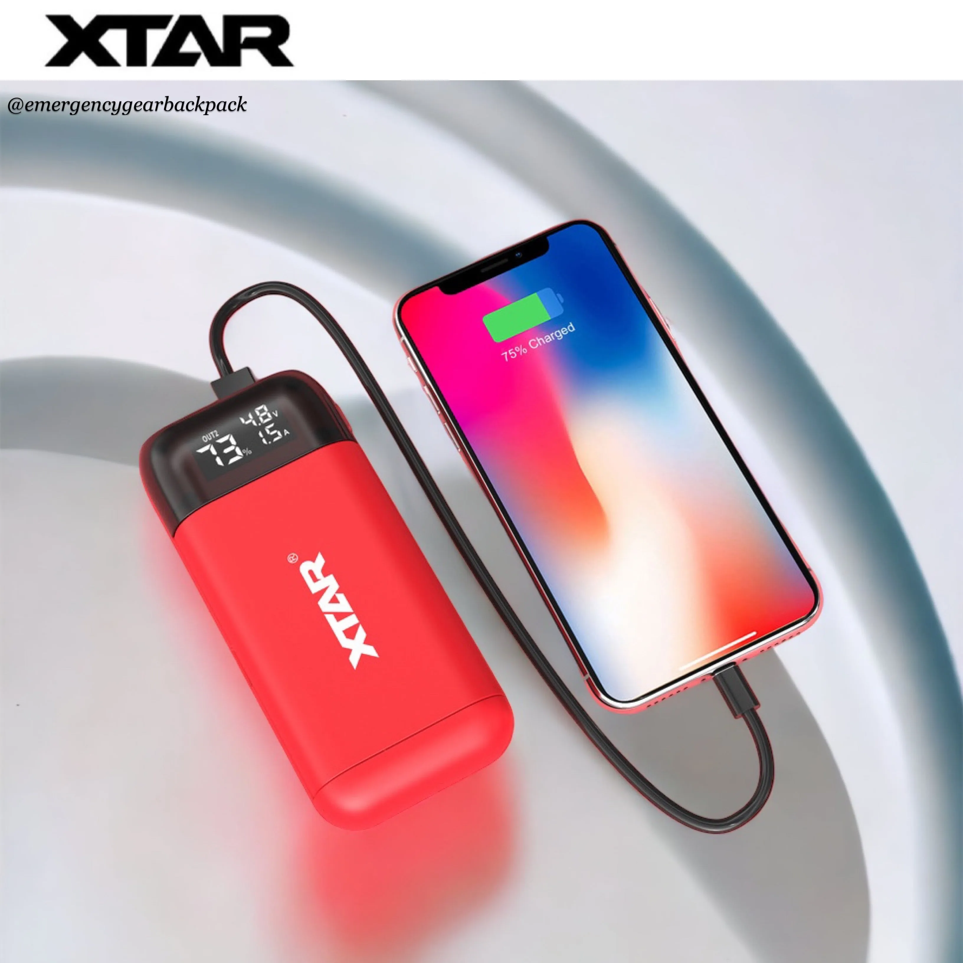 XTAR PB2SL Portable Battery Charger & Power Bank QC3.0 & PD3.0