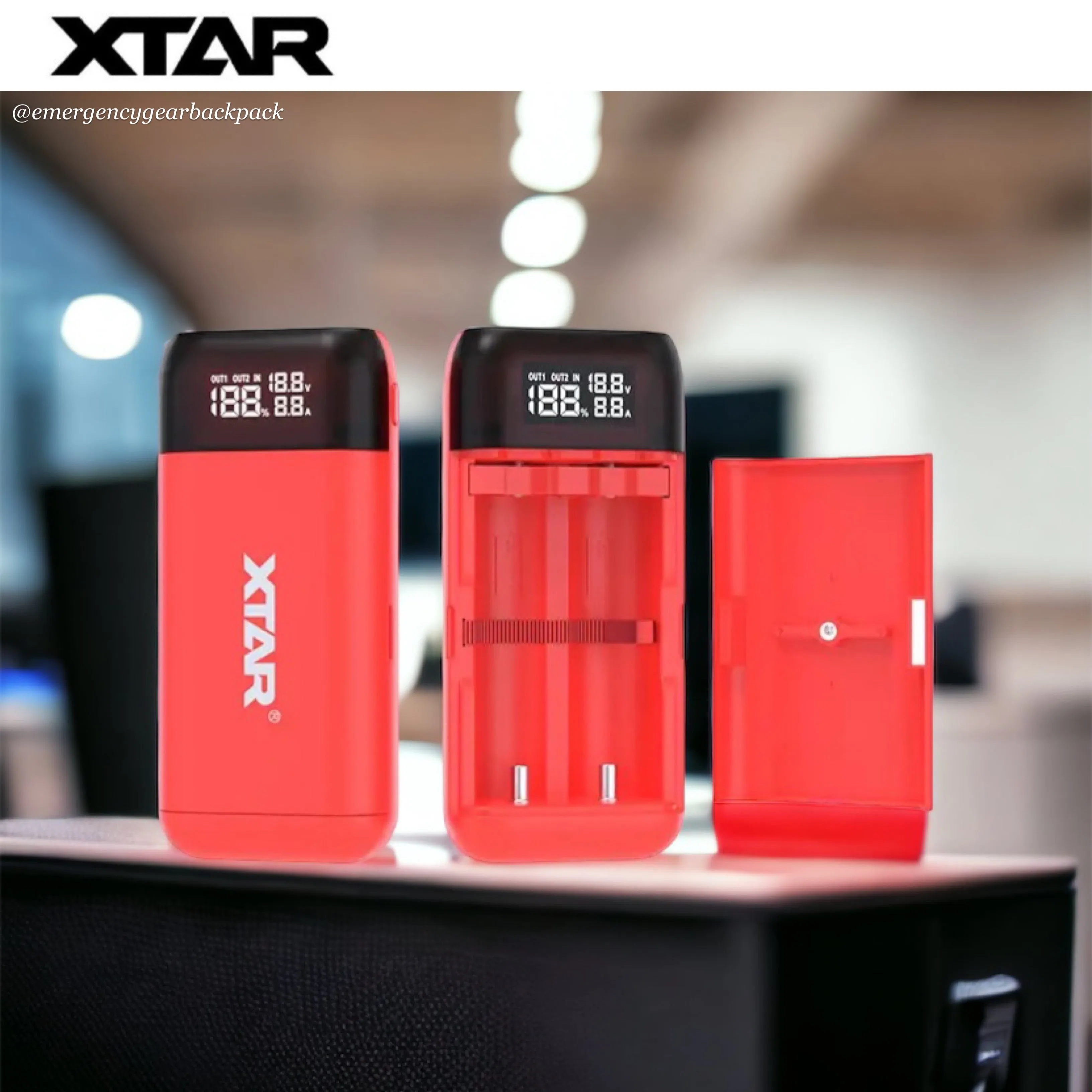 XTAR PB2SL Portable Battery Charger & Power Bank QC3.0 & PD3.0
